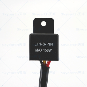 รีเลย์ไฟเลี้ยว LED สำหรับมอเตอร์ไซค์ LF1-S-PIN 12V 150W แบบ 2 ขา  ตัวควบคุมไฟเลี้ยวอิเล็กทรอนิกส์ แก้ปัญหาไฟกระพริบเร็ว - Product Image 2