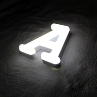 Letrero Personalizado para Tienda de Postres, Letras LED Retroiluminadas de Acrílico Rosa Jelly de 12 mm, Letrero de Helado 3D con Bordes Redondeados y Pulidos