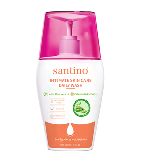 Prix d'usine Santino Soins intimes biologiques pour la peau, lavage quotidien à l'aloe vera avec acide lactique pour apaiser et protéger - Product Image 5