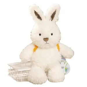 New Design Carrot Backpack Rabbit Bunny Plush Toy Stuffed Animal Toy