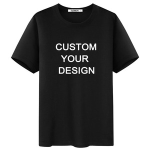 Wholesale Custom Men's 100% Cotton Solid Embroidered Short Sleeve Silk Screen Printed Oversized Fit Casual T-Shirts Blanks - Product Image 3