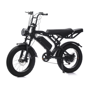 Vélo Électrique Fat Tire Noir pour Adultes – Vélo Électrique à Pneus Larges – Vélo Électrique Fat Tire pour le Cyclisme – Ventes Flash Usine - Product Image 1