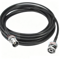 Câble coaxial RF personnalisé BNC mâle vers BNC femelle RG58 RG-58/U RG174 RG316 LMR195 LMR200 RG223, câble de raccordement/jumper
