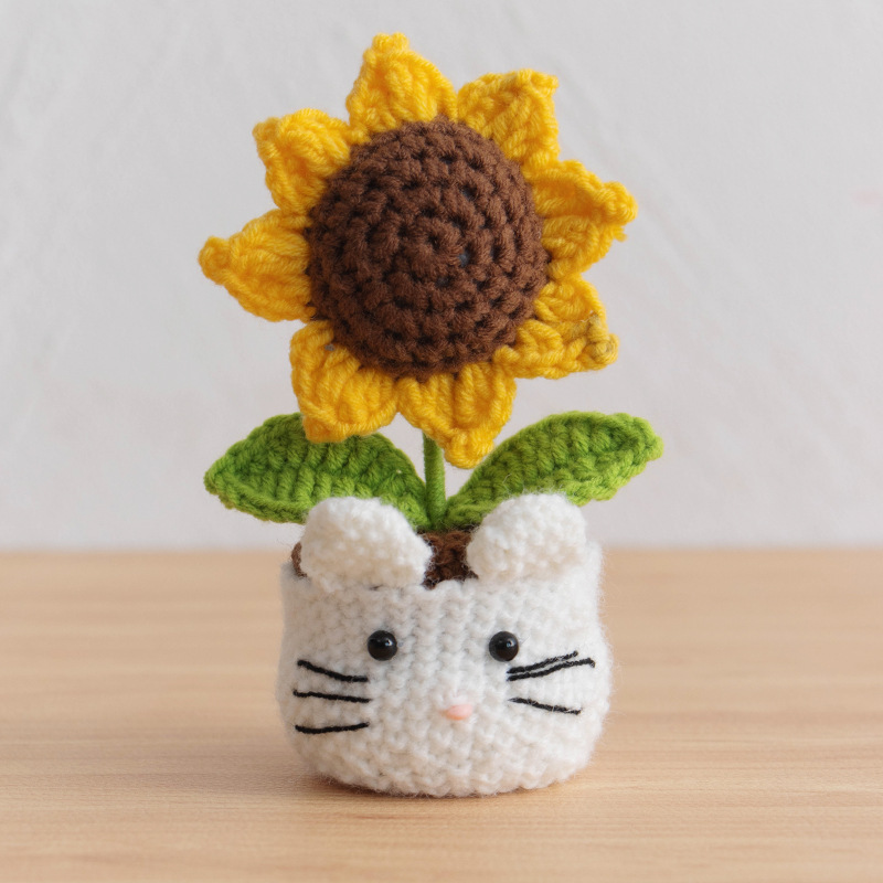 Girasol - Maceta para gatos