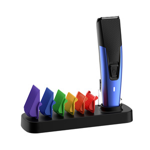 Tondeuse à barbe pour homme, tondeuse électrique rechargeable avec base, autonomie de 45 minutes, charge rapide USB C - Product Image 2