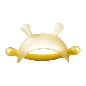 Mordedor de silicona cristalizado en forma de oso para bebés de 0 a 24 meses con estuche de almacenamiento, Octubre - Product Image 5