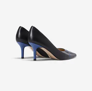 2024 Logo personnalisé femmes élégantes chaussures à talons hauts bout pointu 7cm talons aiguilles talons personnalisés dames bureau robe pompes - Product Image 6