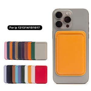 Custodia di lusso con Logo personalizzato, portacarte magnetica, Magtic, in pelle, custodia per telefono, per <span class=keywords><strong>iPhone</strong></span> 17, Max 17, 16, 15, <span class=keywords><strong>14</strong></span>, 13 <span class=keywords><strong>Pro</strong></span> - Product Image 1