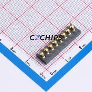 GT-BTP30008-0240B-019B Blade/Spring Contact Battery Connector SMD,P=3mm Connector Spring Contact Type 3mm 8P Vertical Mount - Product Image 1