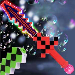 Baguettes à <span class=keywords><strong>bulles</strong></span> <span class=keywords><strong>géantes</strong></span> pour enfants, pistolet à <span class=keywords><strong>bulles</strong></span> en gros avec lumière et musique, cadeau <span class=keywords><strong>de</strong></span> Noël/licorne, <span class=keywords><strong>jeux</strong></span> électriques automatiques d'extérieur - Product Image 2