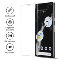 Boîte d'emballage de film de verre trempé de téléphone portable de Hd pour le protecteur d'écran de Google Pixel 8 Pro