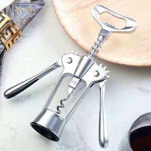 Meilleur prix, bonne qualité, tire-bouchon multifonctionnel en alliage de zinc, poignée moderne en forme d'aile, ouvre-bouteille - Product Image 3