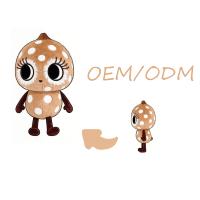Peluche Kawaii en tissu doux, animal en peluche câlin, décoration d'intérieur, cadeau, sans MOQ
