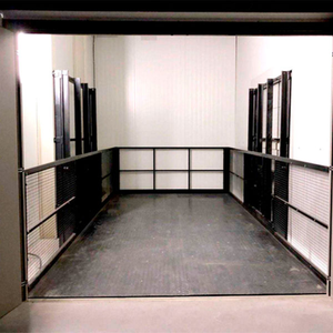 Plate-forme de levage hydraulique automatique personnalisable approuvée par CE d'ascenseur de <span class=keywords><strong>voiture</strong></span> pour le poussoir de véhicule de rail - Product Image 1