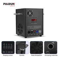 Ensemble de 4 machines à étincelles froides 700W avec télécommande DMX 2CH, en alliage de titane, pour effets de scène intérieurs, avec flight case