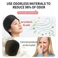 Nouveau bonnet de gel réutilisable pour compresses chaudes et froides, idéal pour le soulagement des migraines et le refroidissement d'urgence, vente en gros personnalisée