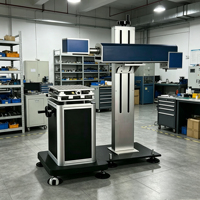 Machine de marquage laser UV à colonne - Refroidissement par eau, facile à utiliser, prend en charge DXF/PLT/AI