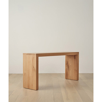 Meubles de salon de ferme Tables de console de table d'appoint d'entrée d'accent en bois pour un usage domestique