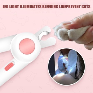 किंगहोन इलेक्ट्रिक बिल्ली नाखून क्लिपर कटर वाटरप्रूफ इलेक्ट्रिक लाइट कुत्ते हल्के हल्के कुत्ते नाखून क्लिपर्स - Product Image 4