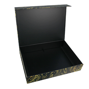 Luxury Book Shaped Rigid <b>Paper</b> Packaging Magnetic Gift Boxes With EVA Foam Insert - Product Image 5