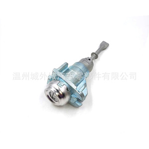 Hyundai Elantra 06 Left Front Door <b>Lock</b> Cylinder 819702HA00 Cylindrical <b>Lock</b> With 2 <b>Keys</b> - Product Image 4