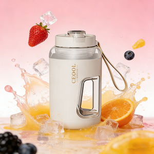Mixeur Électrique Portable USB Multifonctionnel pour la Maison, Mini Mixeur à Fruits, Bouteilles de Smoothies, Noir, Utilisation en VR - Product Image 5