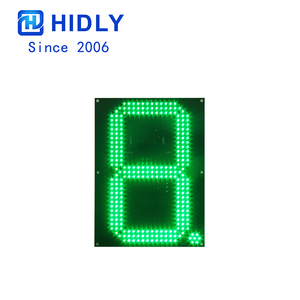 Precio al por mayor <span class=keywords><strong>AYD</strong></span> 16 pulgadas Color verde Gasolinera Pylon Canopy Letreros electrónicos Precio de publicidad Tablero de señalización - Product Image 2