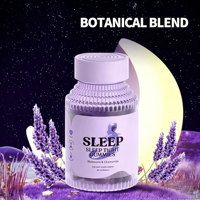 Gummies pour le sommeil OEM, aide au sommeil nocturne sans médicaments, compléments alimentaires à base de plantes, gummies à la mélatonine pour un sommeil réparateur