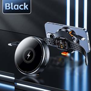 แท่นชาร์จไร้สายแม่เหล็ก 3 in 1 พร้อมสายชาร์จแบบยืดหดได้ - Product Image 2