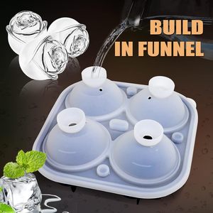 Make 4 <span class=keywords><strong>Giant</strong></span> Cute Flower Shape <span class=keywords><strong>Ice</strong></span> Silicone Rubber Fun Big <span class=keywords><strong>Ice</strong></span> <span class=keywords><strong>Ball</strong></span> <span class=keywords><strong>Maker</strong></span> para cócteles Jugo Whisky Bourbon Freezer - Product Image 2