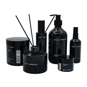 Sang trọng tóc cơ thể chăm sóc da Bao bì thiết lập 300ml 500ml 100ml Nhựa dầu gội Lotion Kem dầu chai và lọ - Product Image 6