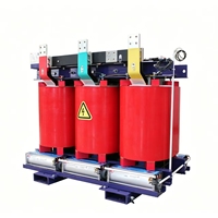 Transformateur de distribution triphasé à résine coulée de type sec SCB14 1250 kVA, 10 kV à 400 V, intérieur, ignifuge, haute efficacité