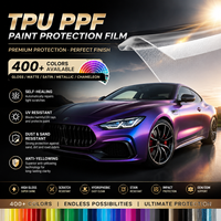 Film de protection de peinture PPF en TPU 1,52*3M, garantie 10 ans, finition brillante, satinée, mate, auto-réparante, vinyle de protection de voiture changeant de couleur