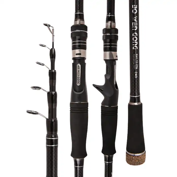 Spinning Casting Carbon Fishing Rod 1.8M