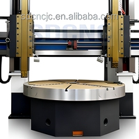 Tour à commande numérique verticale à double colonne CK5240 |   Diamètre de rotation de 4 m |   Machine à découper le métal robuste |   Max. Charge de 16 tonnes