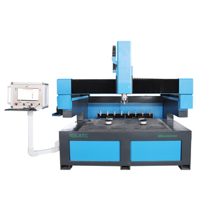 3D Stone Cnc Router Marble Granite Engraving 3 Axis Cnc Bridge Saw Cutting Stone Vertical Cnc Stone - Product Image 1