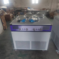 Congélateur automatique à lots en acier inoxydable, machine à fabriquer des glaces italiennes, des glaces dures