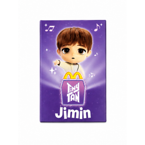 สินค้าขายดี ฟิกเกอร์จีมิน แบตส์ แฮปปี้มีล ทินนี่ แทน จากแมคโดนัลด์ส ของสะสมเคป๊อปจากเกาหลีใต้ ฟิกเกอร์ไอดอลเกาหลี - Product Image 1
