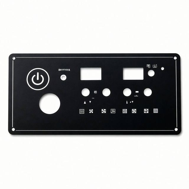 Custom Membrane Switch Keypad PC PET Overlay Control Panel Sticker Instrument Equipment Face Label Nameplate OEM ODM Customized