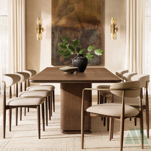 ไม้ปรับแต่งได้พร้อมประกอบโต๊ะเฟอร์นิเจอร์ที่ทันสมัยสำหรับใช้ในบ้านผู้ผลิต ODM จากเวียดนามขายส่ง - Product Image 5