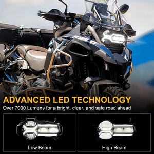 Phare LED pour moto BMW R1200/R1200GS 2014-2019, 12V 65W 7000LM, modification - Product Image 3