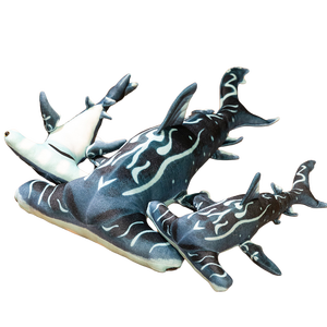 Animal en peluche-Compagnon réconfortant-Animal en peluche ultra doux Animaux de la mer-<span class=keywords><strong>Requin</strong></span> <span class=keywords><strong>marteau</strong></span> réaliste de 55cm - Product Image 1