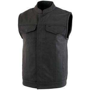 Diseña Tu Propio Logotipo, Chaleco de Cuero Casual para Hombre, Totalmente Personalizado, Transpirable, Impermeable, para Uso en Exteriores, Ajuste Cómodo - Product Image 4