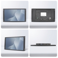 Moniteur industriel à cadre ouvert IPS FHD 15,6 pouces 16:9 1920*1080 HDMI VGA AV BNC Écran tactile capacitif