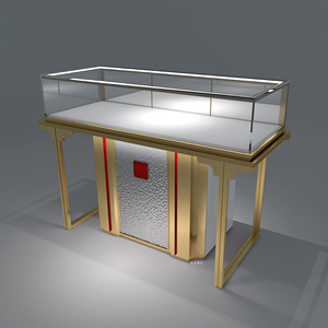 Hỗ Trợ Tùy Chỉnh Đồ Trang Sức Hiển Thị Tủ Đồ Trang Sức Showcase Kính Sang Trọng Triển Lãm Đứng Cho Đồ Trang Sức Đồ Trang Sức - Product Image 3