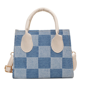 <b>Tote</b> Purses <b>Bags</b> for Women, Fashion <b>Mini</b> Fring Canvas <b>Tote</b> With Leather Handle Custom Makeup <b>Mini</b> Canvas - Product Image 1