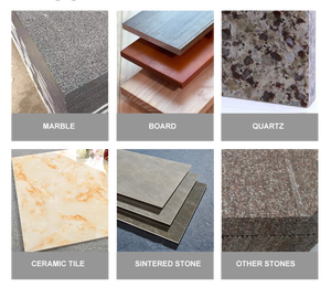 Scie CNC électrique contrôlée par PLC AiTao pour le marbre, le granit, la céramique, les carreaux de porcelaine grand format double face et la pierre, avec jet d'eau - Product Image 4