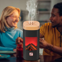 Nouveau Brûleur d'Encens Arabe Innovant Purificateur d'Air USB Rechargeable Diffuseur d'Arômes Électronique Chauffant en Céramique pour la Maison Parfum Bukhoor