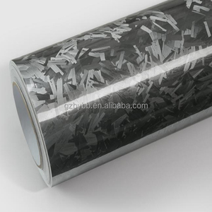 高光沢石鍛造カーボングレーカーラッピングビニールフィルムオートバイステッカーデカール炭素繊維サイドミラーカバーPPFフィルム - Product Image 4