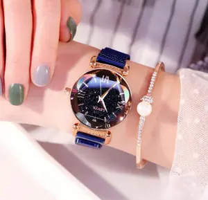 quartz watch women fashion magnetic watch